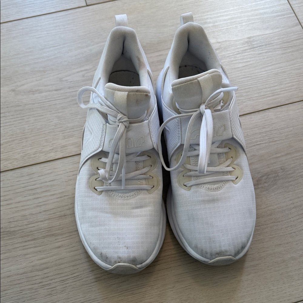 Nike White Athletic Shoes.